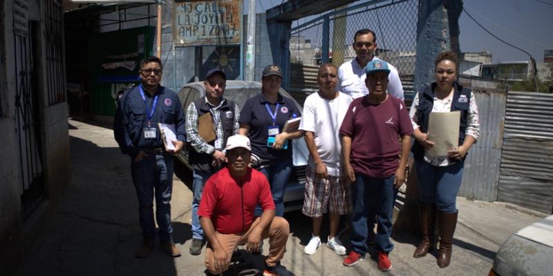 UDEVIPO y CONRED trabajan juntos para garantizar la seguridad y certeza jurídica de las familias 