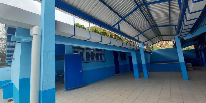 Escuela de Chanrayo recibe mejoras para un aprendizaje digno 
