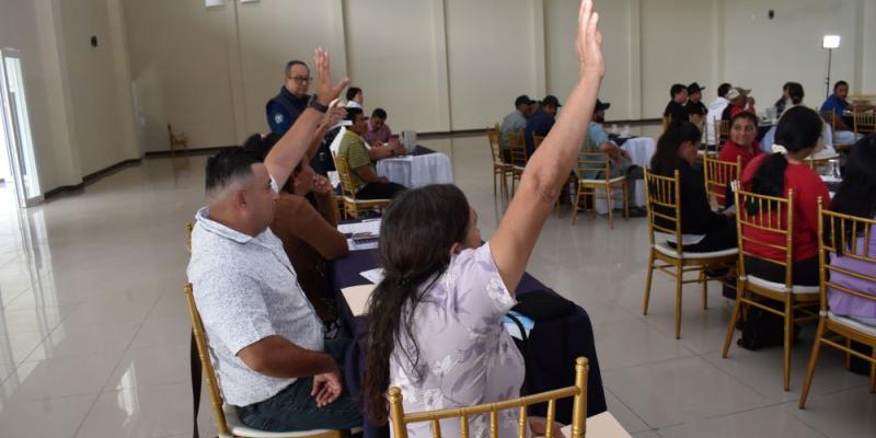 Mesas de trabajo en el ejercicio regional de Planificación y Presupuesto Abierto 2026 en Jalapa