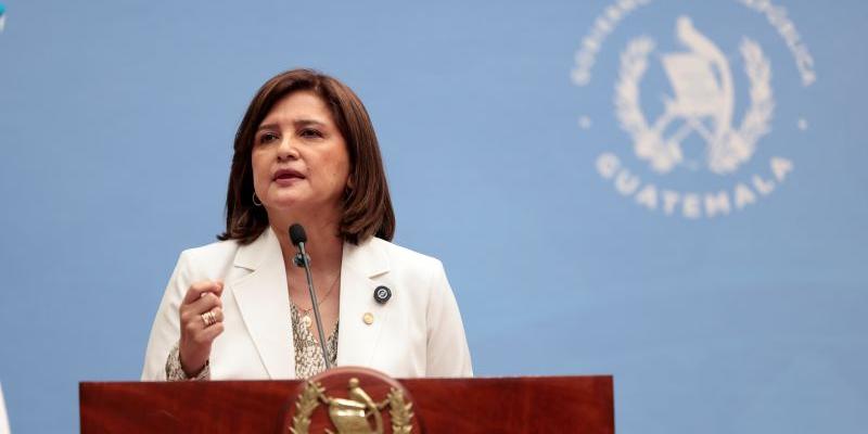 Vicepresidenta Karin Herrera