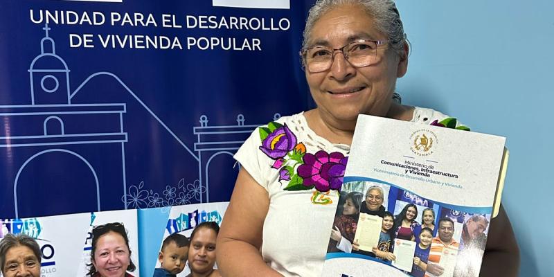 UDEVIPO llama a beneficiarios a recoger testimonio de escritura pública de su lote