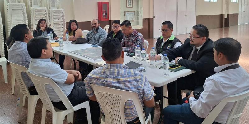 Avanza delimitación territorial entre San Lucas Sacatepéquez y Mixco