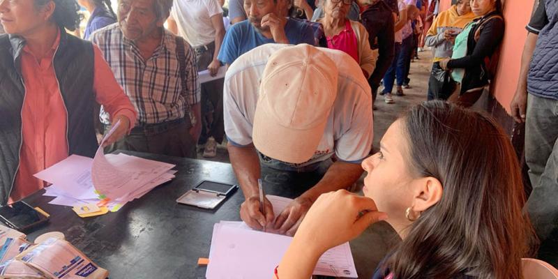 Bono Campesino llega a familias agricultoras de Sacatepéquez 