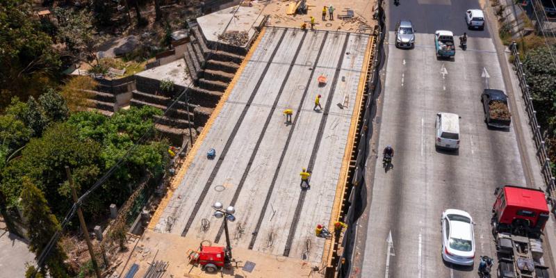 Segundo puente en Villa Nueva avanza hacia su habilitación