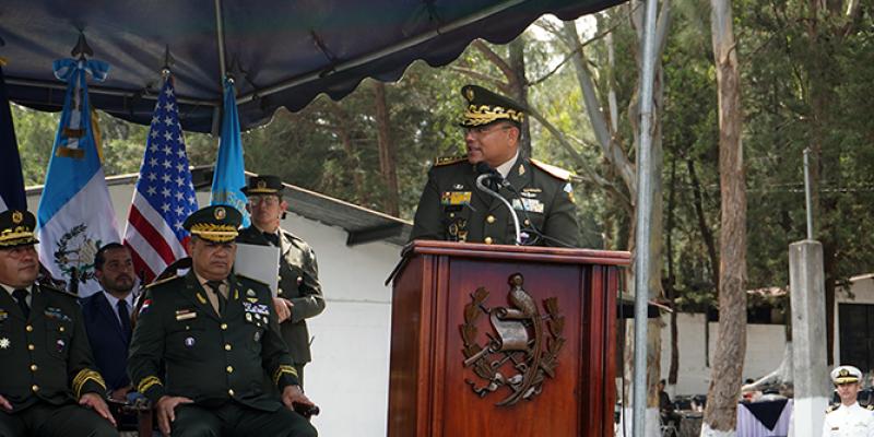 Escuela de Derechos Humanos y Derecho Internacional Humanitario del Ejército de Guatemala celebra primer aniversario