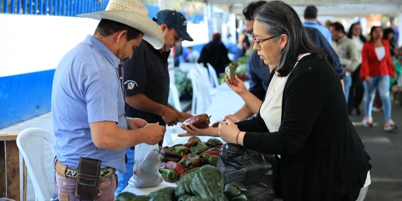 Feria del Agricultor apoya la economía de más de 3 mil consumidores