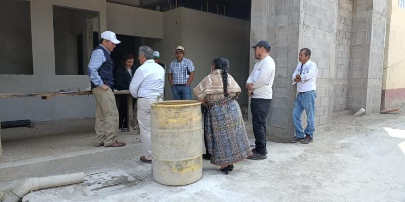Centro de Salud en San Cristóbal Totonicapán avanza en su construcción