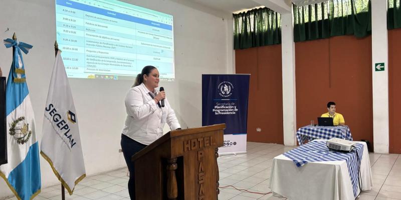 Traslado de lineamientos para los consejos de desarrollo se efectuó en Zacapa.