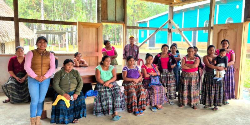 Impulsan huertos familiares en el caserío Las Canoas