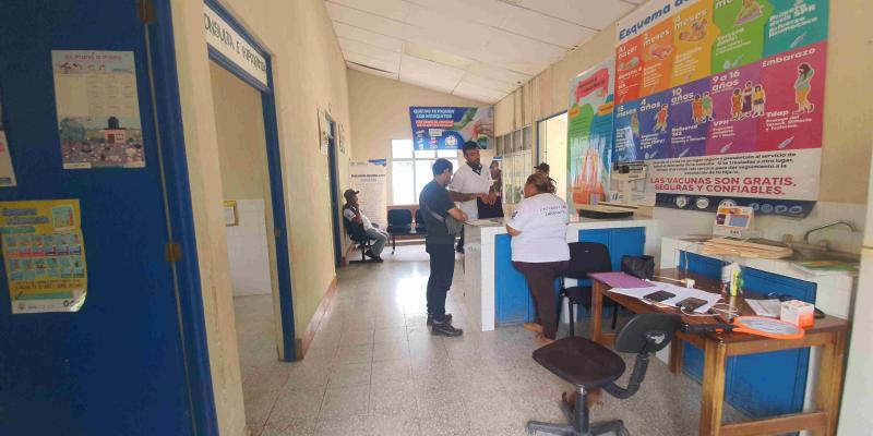 Realizan revisión estructural en puesto de salud El Florido