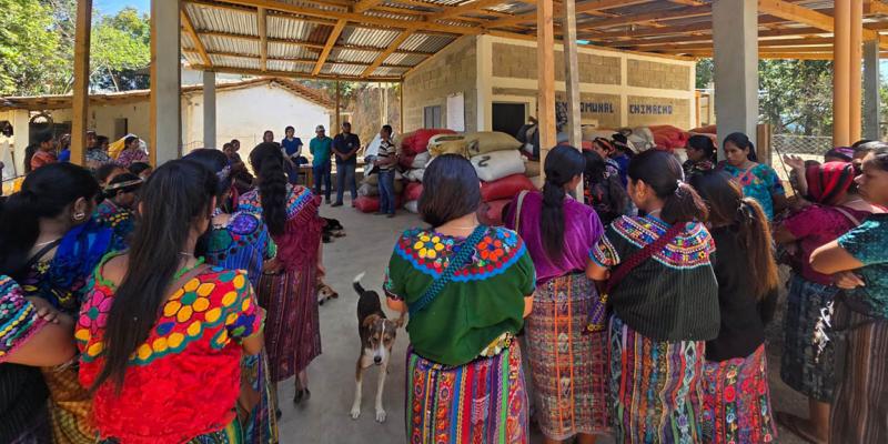 Familias agricultoras de Cubulco capacitadas para mejorar su calidad de vida
