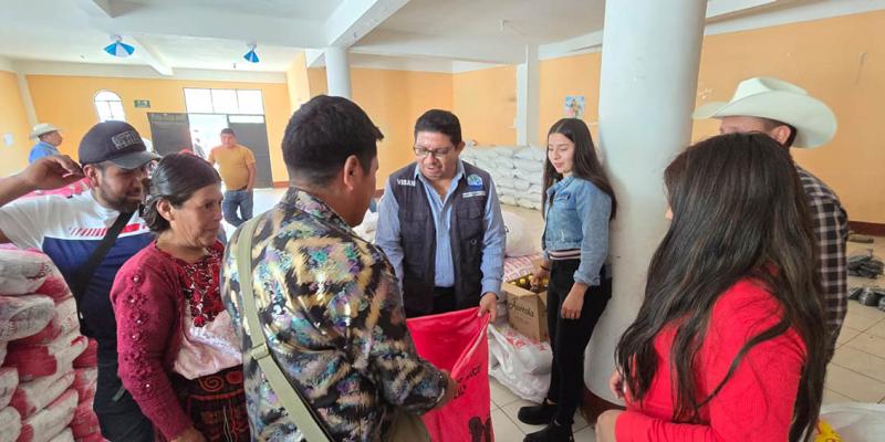 Finaliza entrega de APA en Panzós y Tajumulco