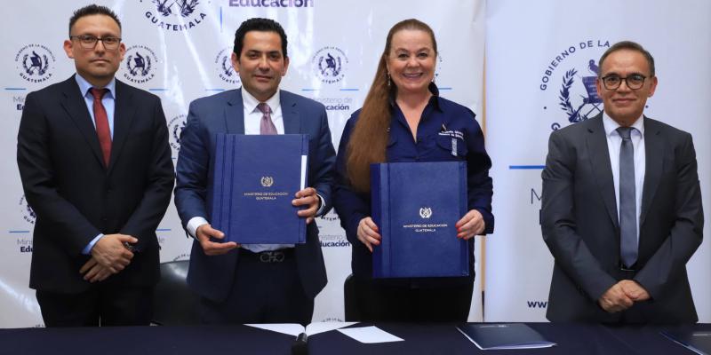 MINEDUC e INTECAP firman convenio de cooperación  para el desarrollo del PROBEFI
