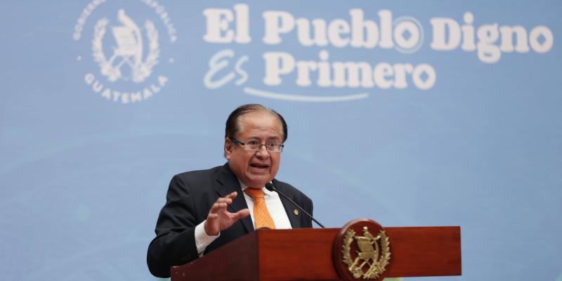 El presidente del Consejo Directivo del INDE, Víctor Hugo Ventura, da a conocer más detalles sobre los avances en la electrificación rural en el primer cuatrimestre del año 2025.