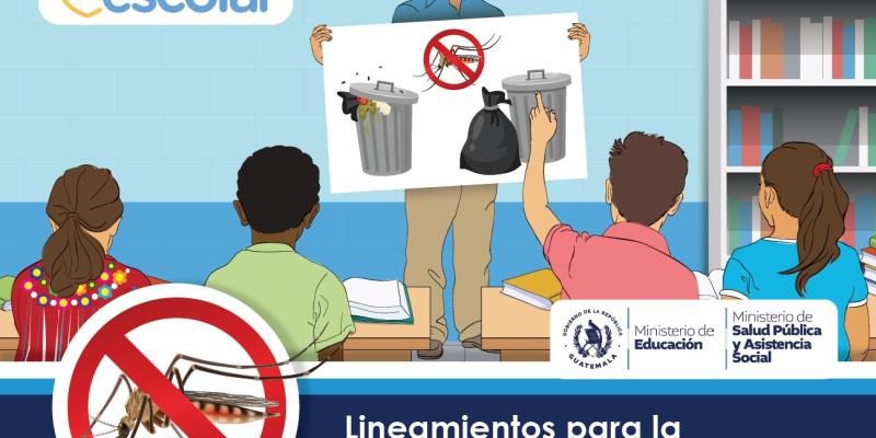 Como parte del Programa de Salud Escolar, socializan “Lineamientos para la prevención de dengue en centros educativos públicos”