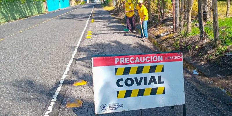 COVIAL mantiene en óptimas condiciones la ruta hacia las playas de Monterrico y Hawaii, Santa Rosa, como parte del Plan Conecta 2025