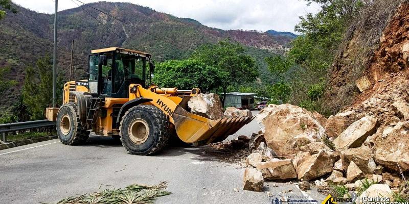 Caminos atendió 63 emergencias viales en el primer semestre de 2025