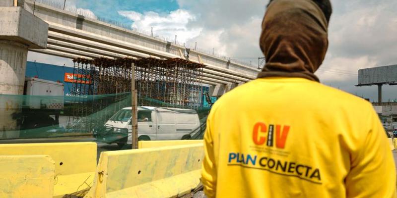 Paso a desnivel de calzada Roosevelt suma nueva estructura 