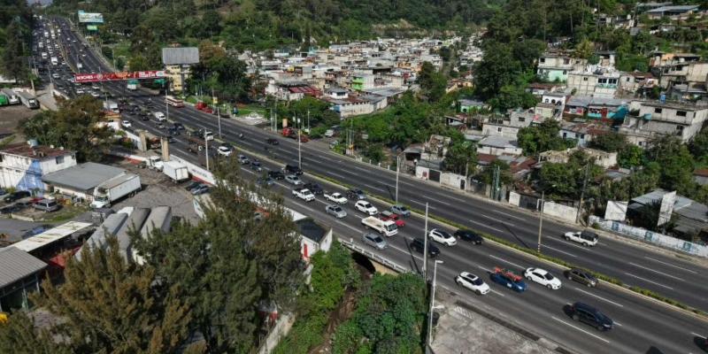 COVIAL investiga el subsuelo de la CA-9 Sur en Villa Nueva tras fallas en colector