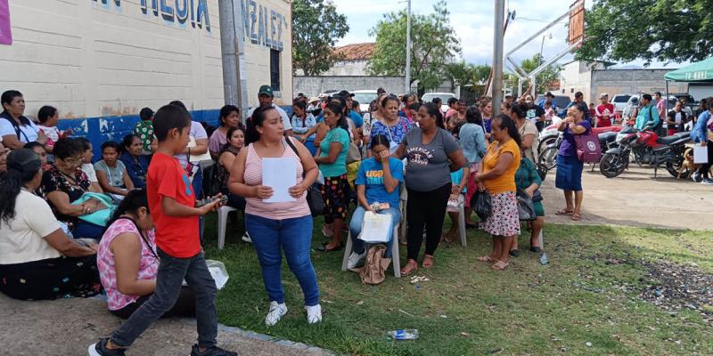 Familias de Monjas reciben asistencia alimentaria