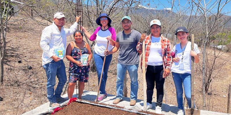 Impulsan implementación de huertos familiares en Sansare