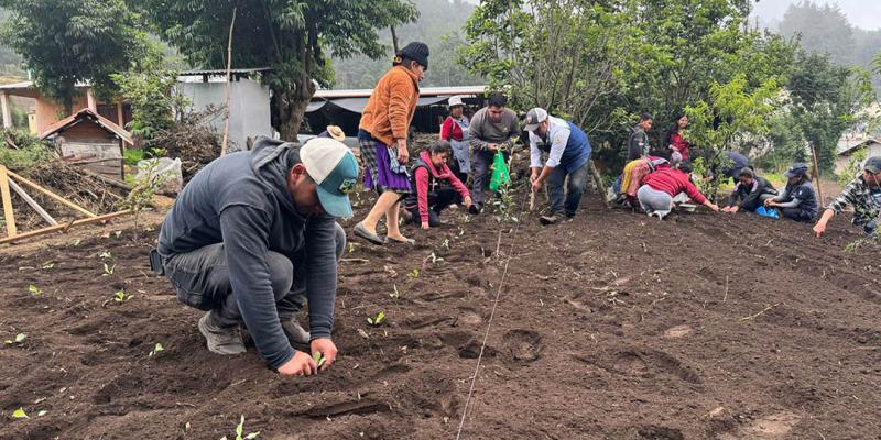 Impulsan el desarrollo agrícola y rural en Sacatepéquez