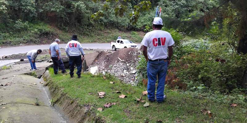 Caminos interviene socavamiento en Chimaltenango para proteger la conectividad regional