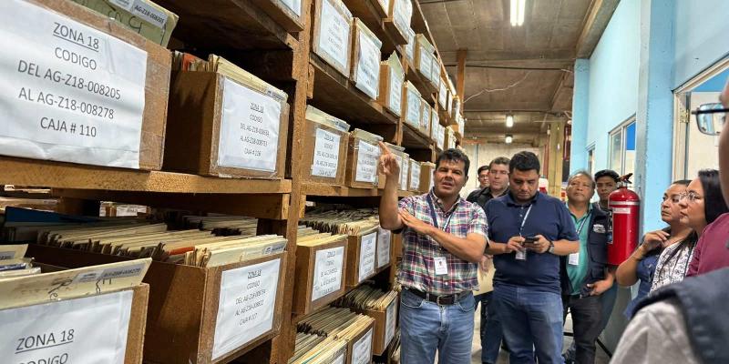 UDEVIPO fortalece su Archivo General para brindar servicios más ágiles, transparentes y centrados en las familias