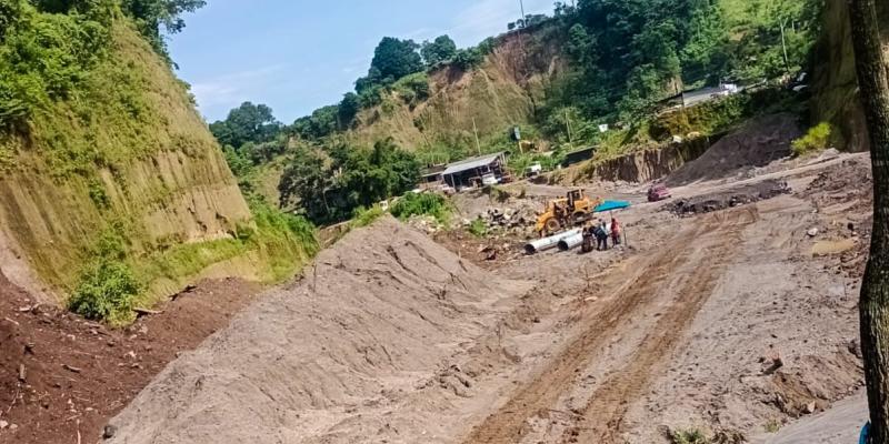 CIV avanza en la construcción del paso alterno en la CITO-180 