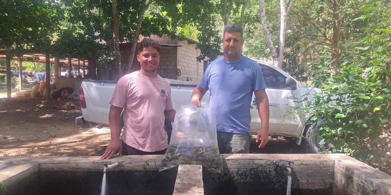 Reciben alevines de tilapia para mejorar la nutrición y la economía en Petén