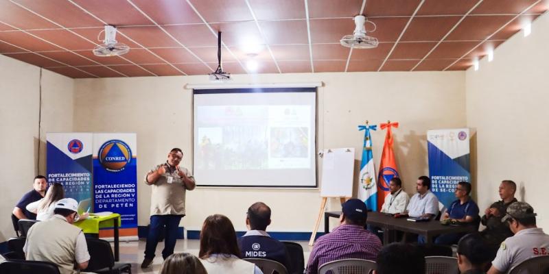 Mantienen acciones de prevención ante cualquier emergencia en Petén