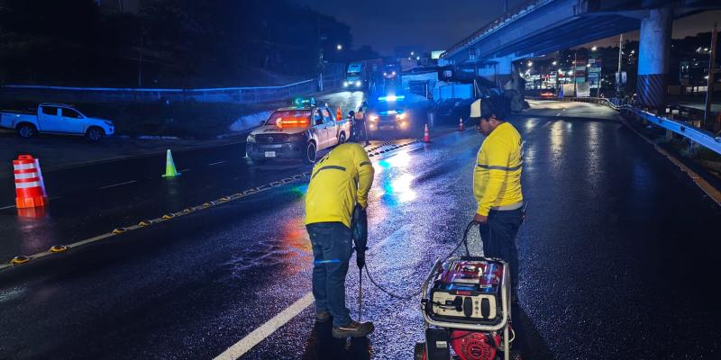 Así avanzan los estudios del subsuelo en la CA-9 Sur