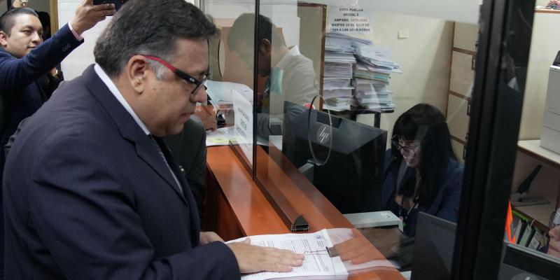 Presentación del amparo se realizó ante la Corte Suprema de Justicia, el jueves 17 de julio.