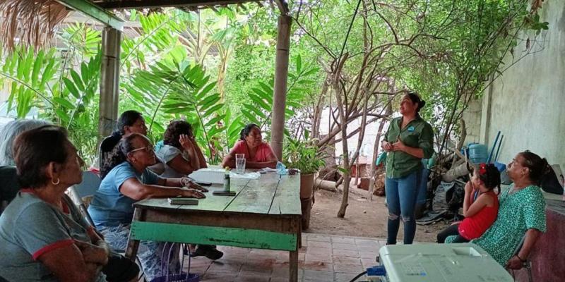 Agricultoras de Zacapa aprenden del consumo de hortalizas y de huertos familiares