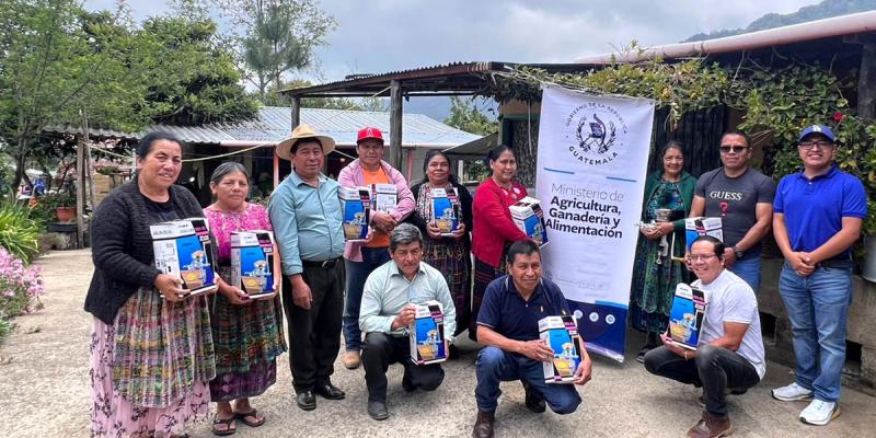 Comunidades fortalecen su organización con insumos y capacitación