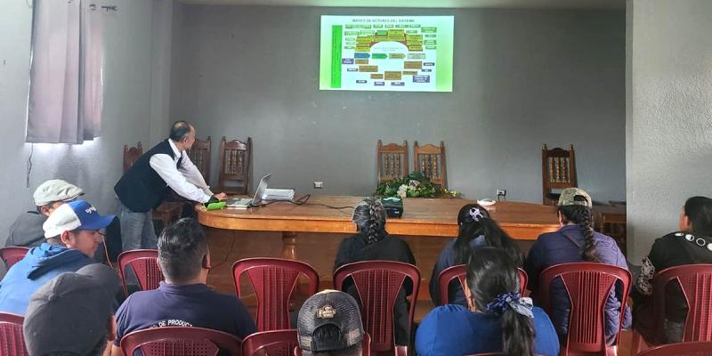 Fomentan agricultura de precisión con proveedores del PAE en altiplano marquense 