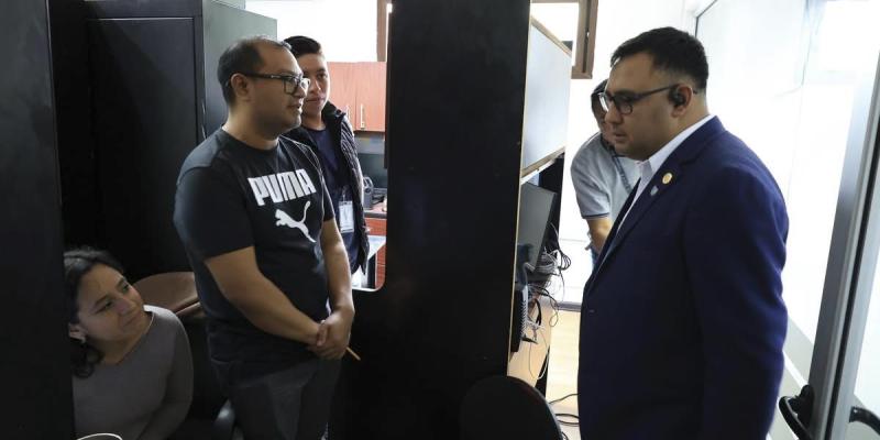 Visita Viceministro de Transporte