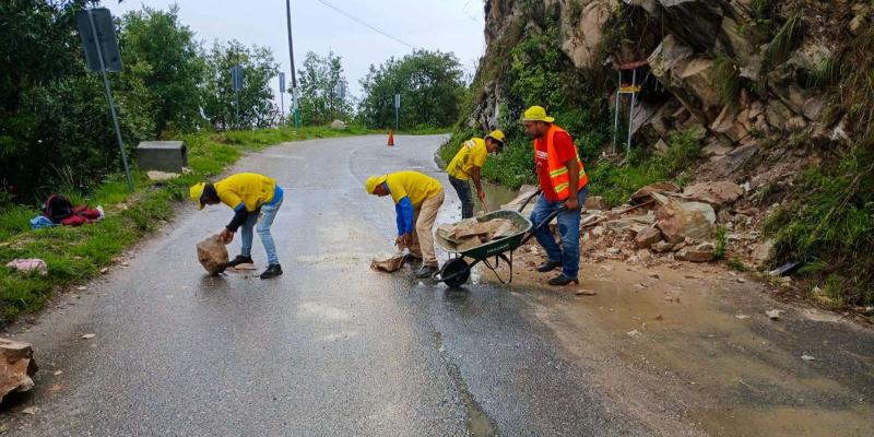 COVIAL atiende 169 emergencias viales durante la primera fase de lluvias