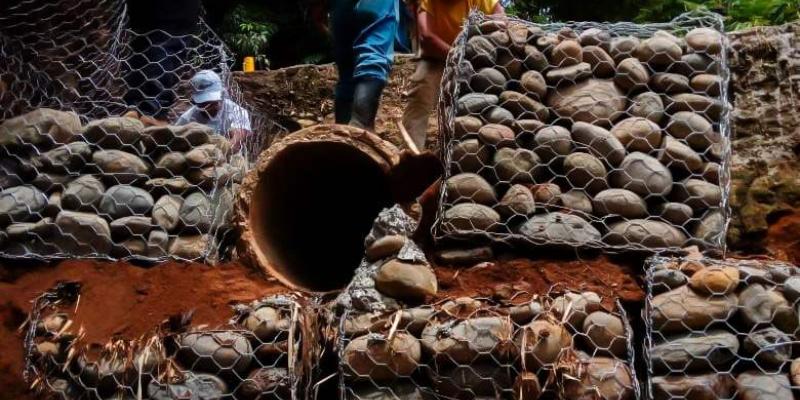 CIV alcanza 85 % de avance en reparación de carretera afectada por lluvias