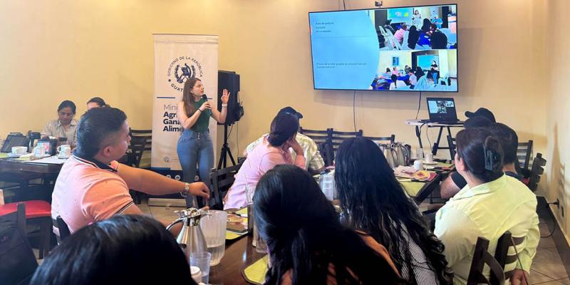 Refuerzan acciones de agricultura y nutrición en Chiquimula