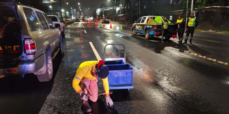 Estudios geofísicos en la CA-9 Sur concluyen antes de lo previsto