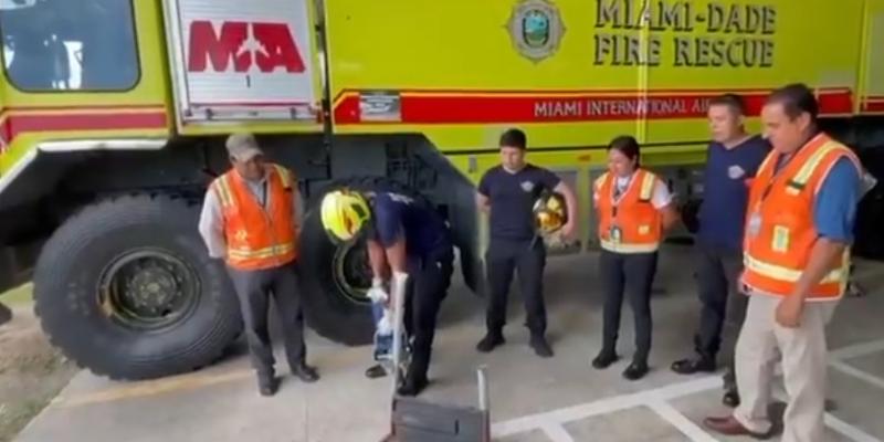 Mundo Maya estrena “quijada de la vida” para emergencias aeroportuarias