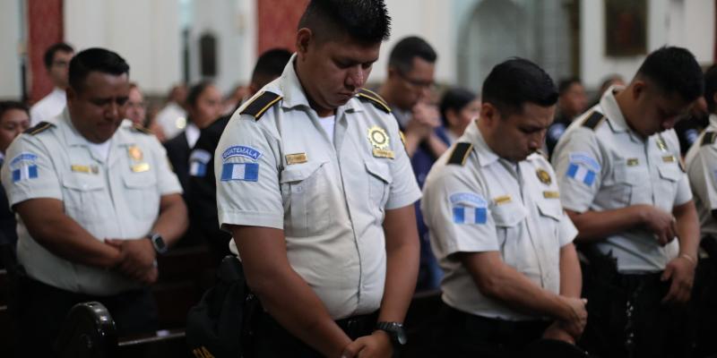 PNC celebra ceremonias de acción de gracias por sus 28 años de servicio a la nación