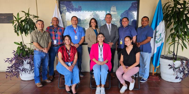 El ICCAE, centro regional de formación aeronáutica, utilizó las instalaciones de la DGAC de Guatemala como sede para este proceso