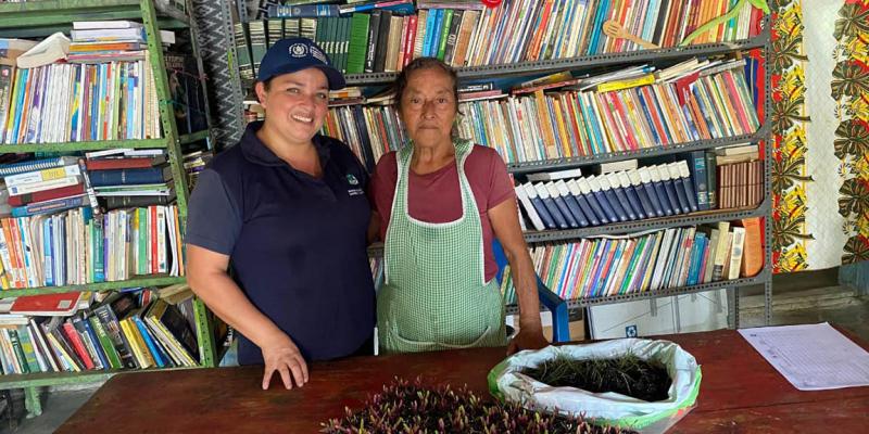 Apoyan a familias agricultoras de Villa Canales con entrega de pilones 