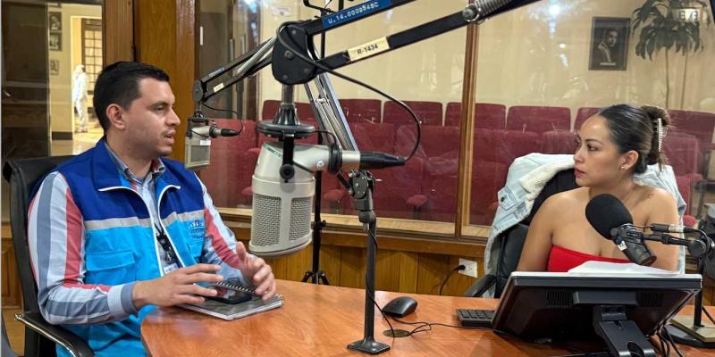 Udevipo y Radio TGW orientan a la población sobre cómo prevenir estafas en la compra de terrenos