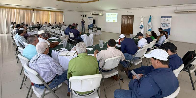 Fortalecen acciones para una agricultura sostenible y resiliente en Petén