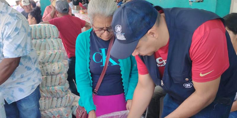 Inicia entrega de raciones alimentarias a más de cinco mil familias de Canillá