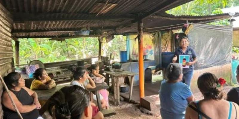 Madres de familia de Santa Rosa fortalecen sus conocimientos en seguridad alimentaria y nutricional