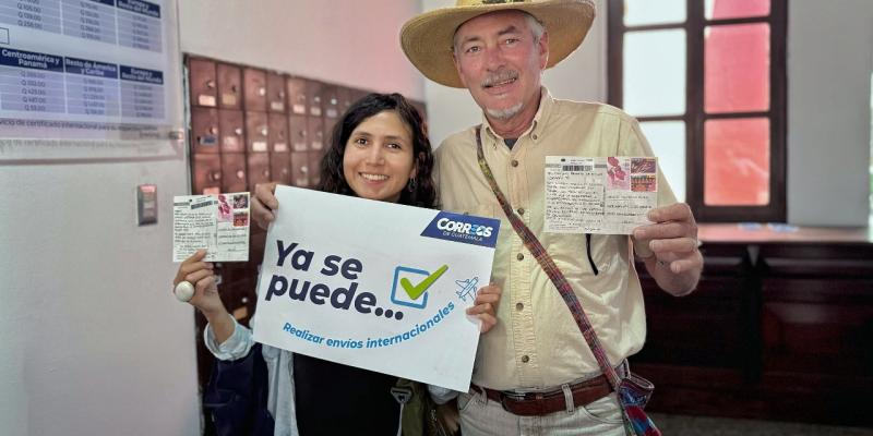 ¡Todo aquí es hermoso, abuelita!: Turistas envían la experiencia de visitar Guatemala, a través de cartas y postales